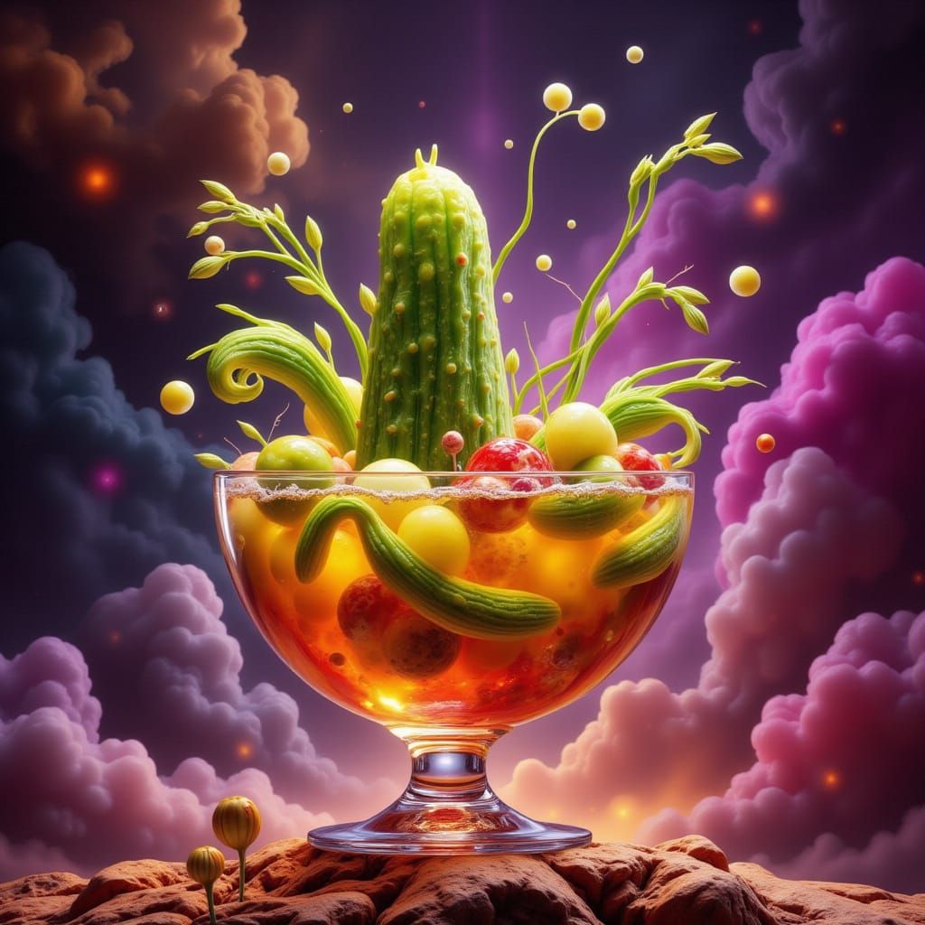 Pickle in Punch Bowl at Prom Night