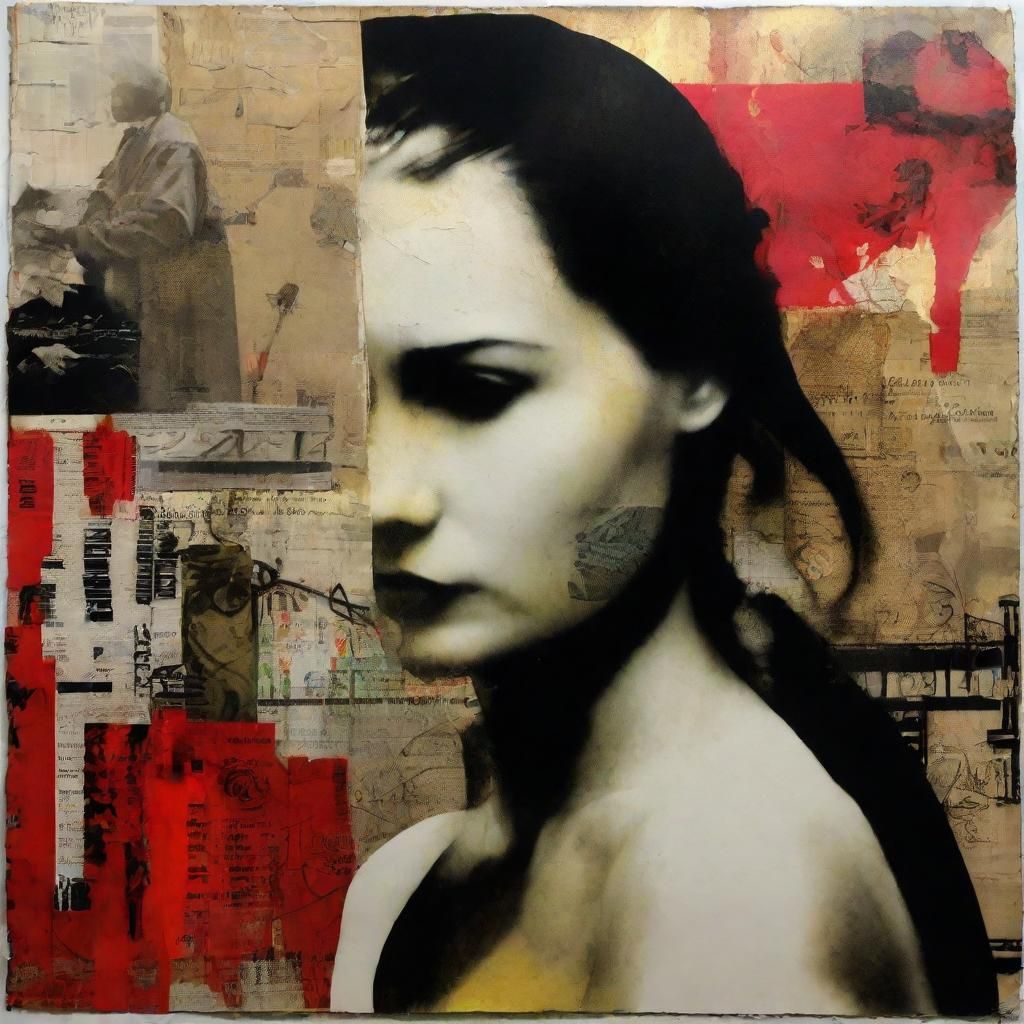 Blacklisted: Mixed Media Concept Art Collage