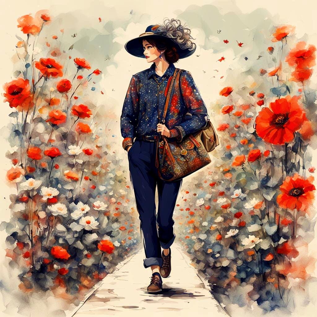 Portrait of a Beautiful Lady