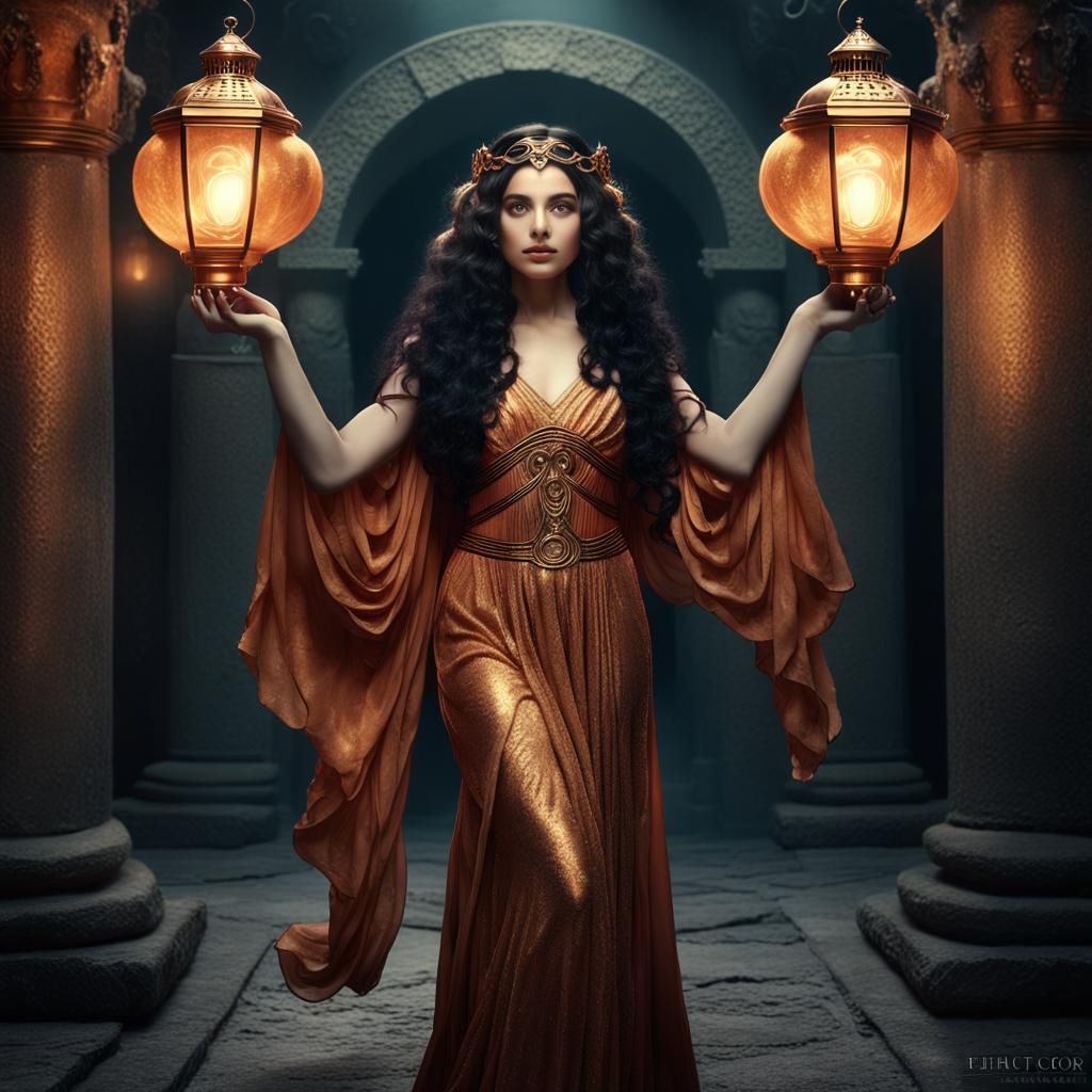 Greek Goddess Hekate Leading the Way in Digital Art
