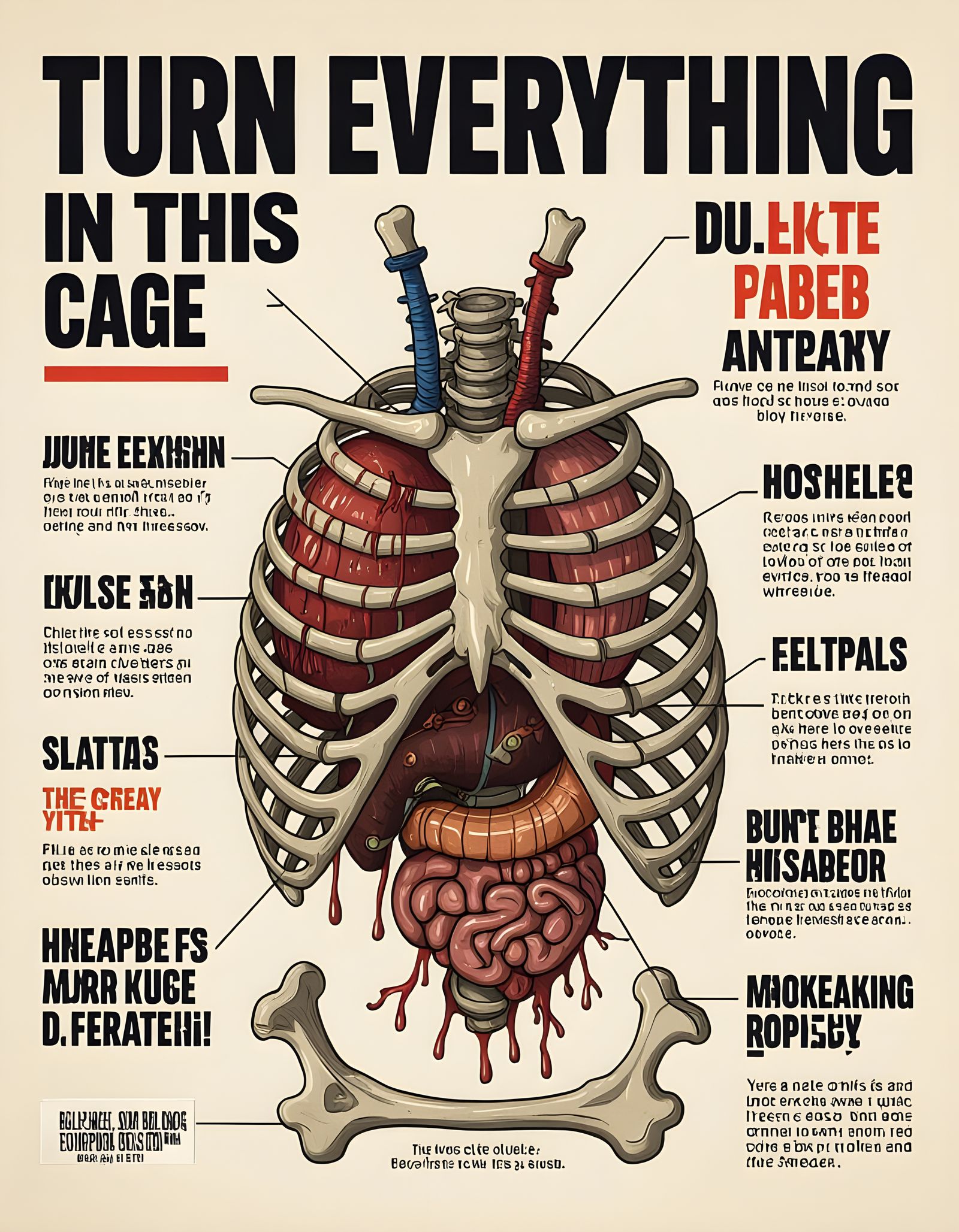 Bizarre Organ Planet: A Glistening, Anatomical World