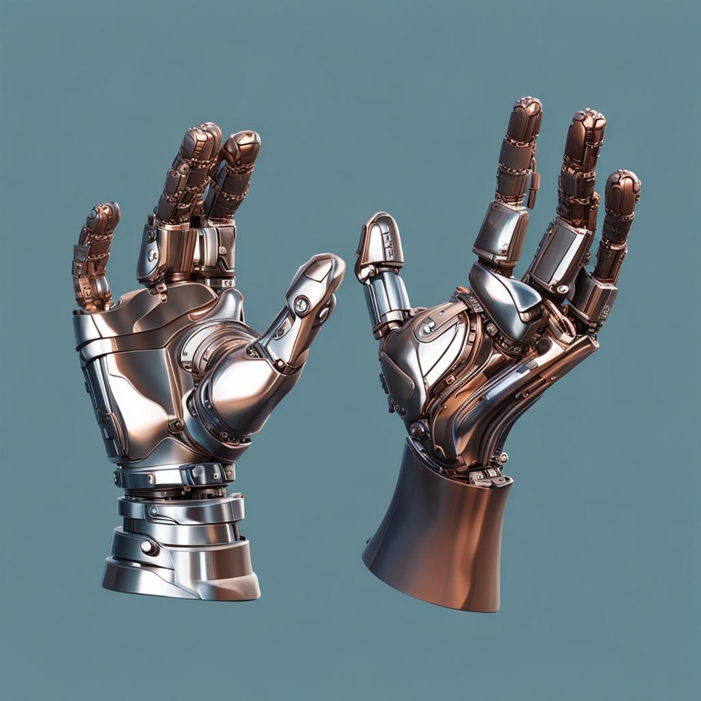 Perfect AI-Generated Human Hand: A Triumph of Detail