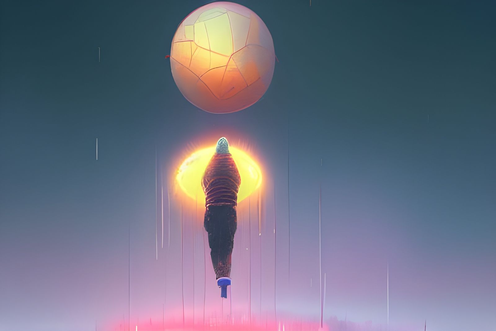 Eternal Coherent Cosmos: Digital Illustration