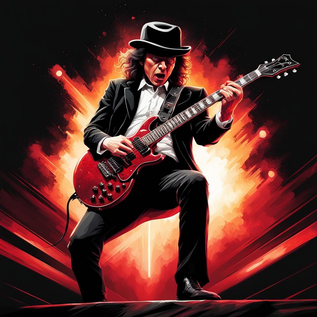 The Legendary Angus Young