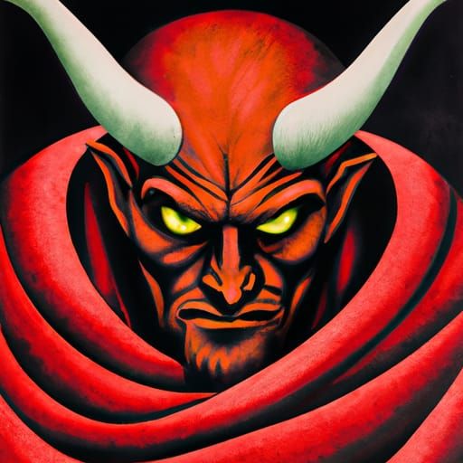 Sinister Figure in Dark Fantasy Art