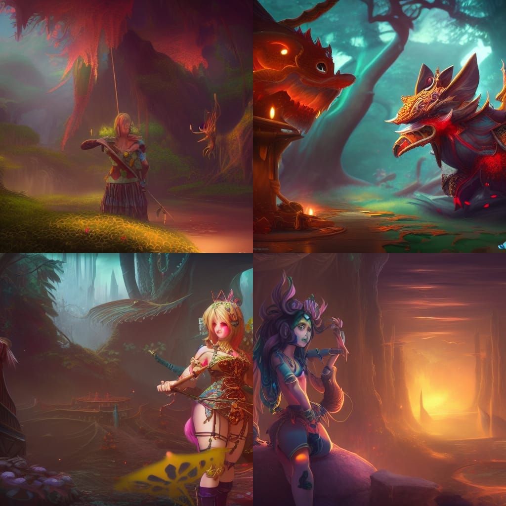 Detailed Gacha Club Character in Fantasy Art Style