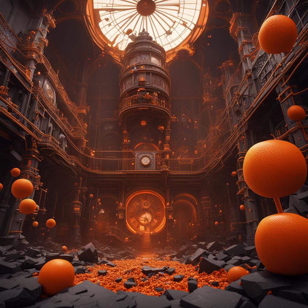 A Clockwork Orange: Detailed Fantasy Concept Art