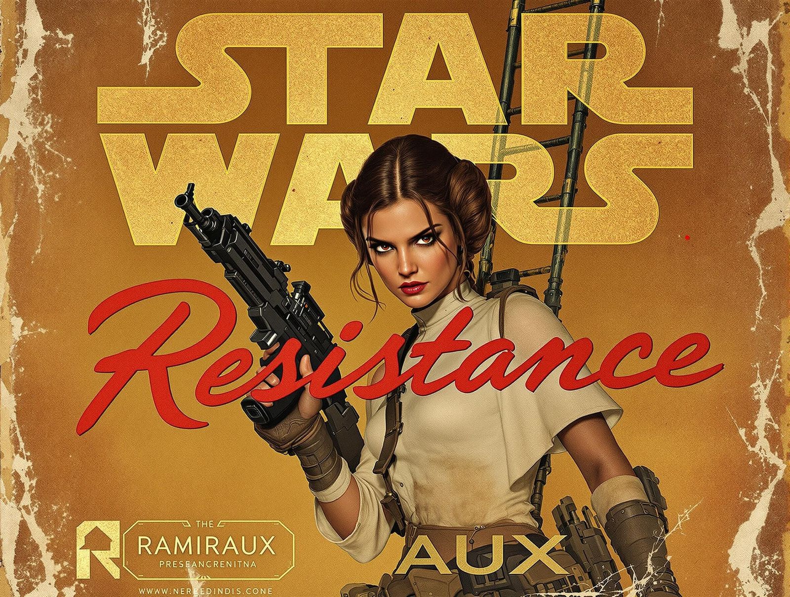 Vintage Sci-Fi Novel Cover in Syd Mead Style with Pixie Prin...