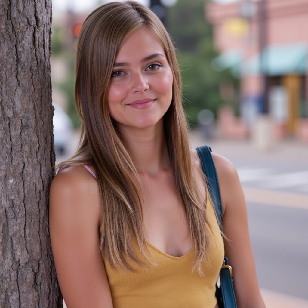 School Spirits Portrait with Peyton List Inspiration