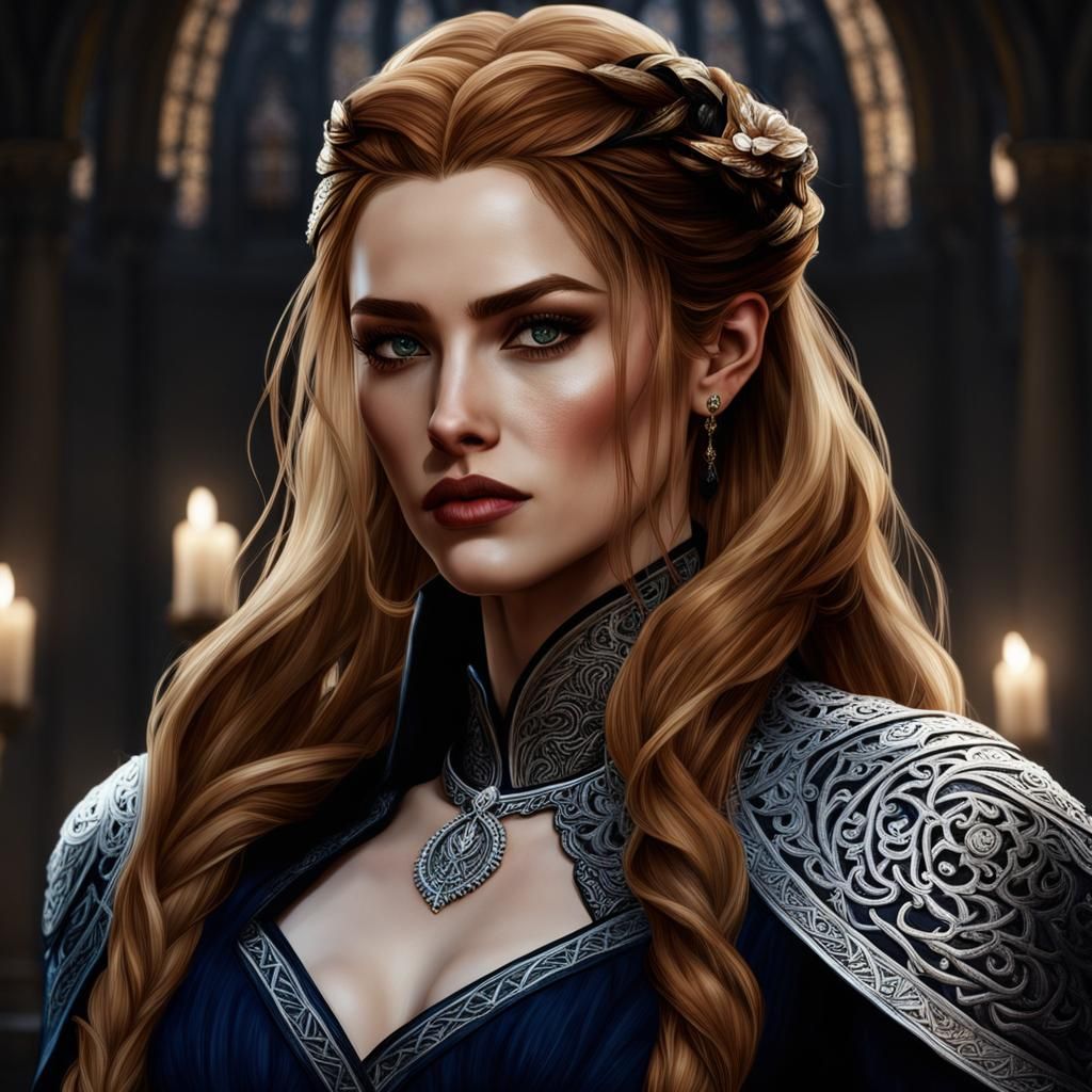Feyre Archeron Portrait from A Court of Thorns and Roses