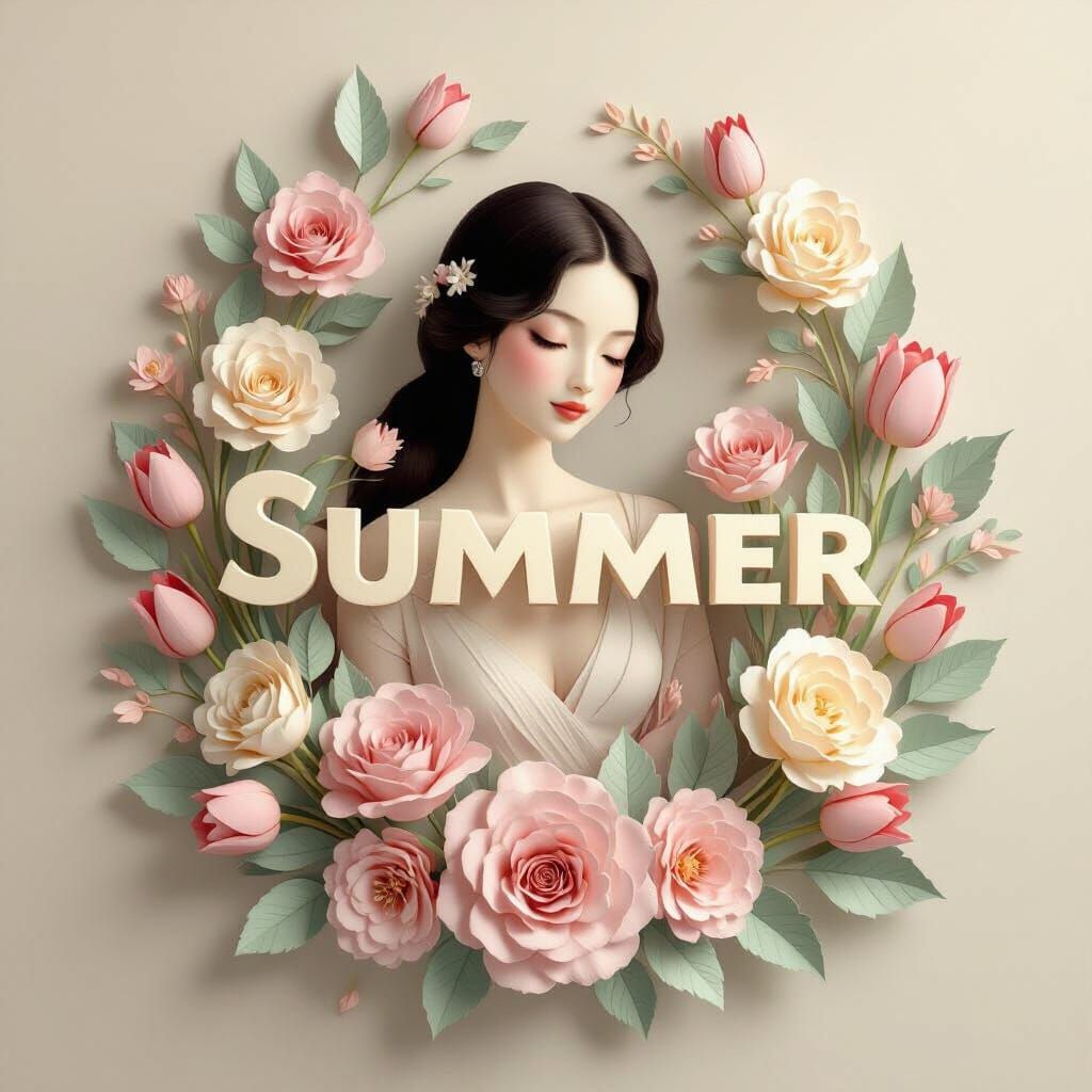 Elegant Mother's Day Floral Arrangement in Pastel Tones