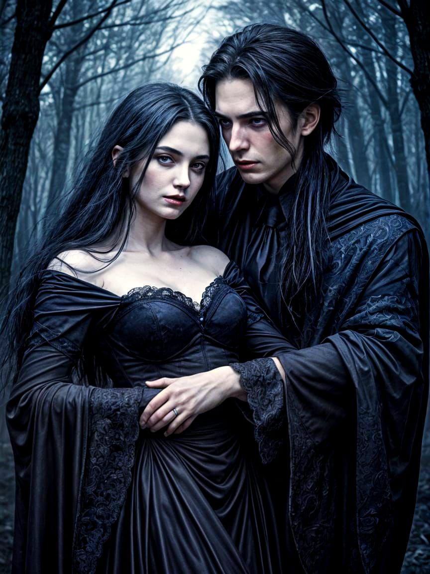 Evening Vampire Embrace