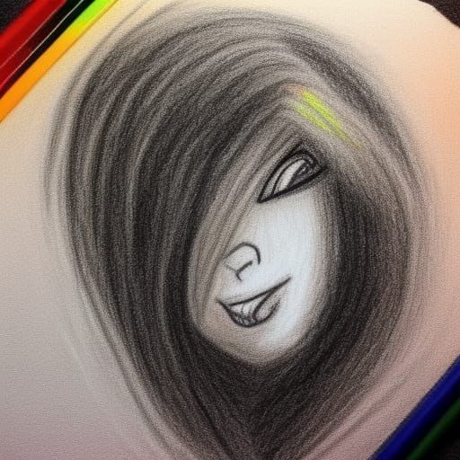 Simple Crayon Drawing