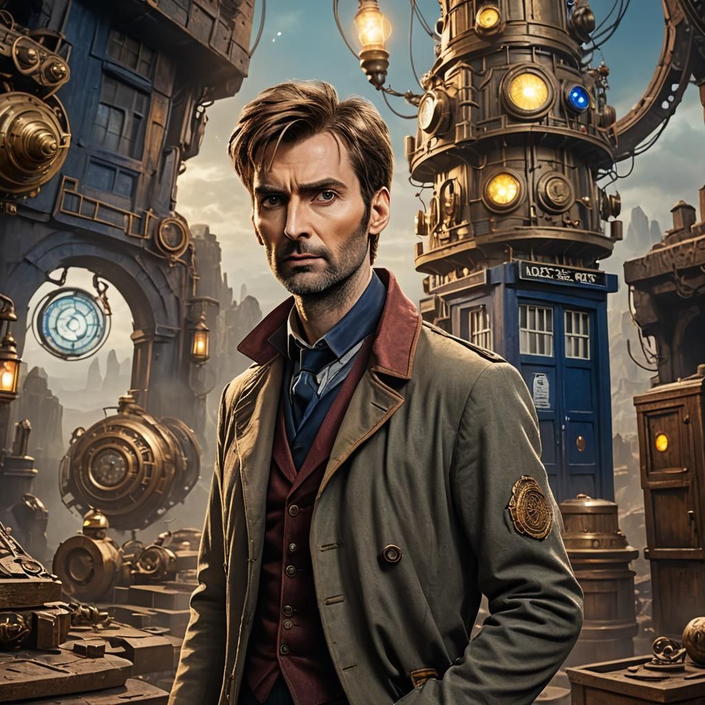 Doctor Who Artificer: Detailed Matte Painting