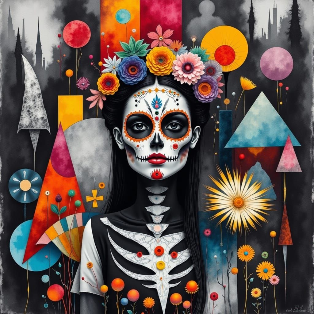 <lora:DDM Calavera 2:1.0> <lora:Death River:1.0> <lora:Draw ...