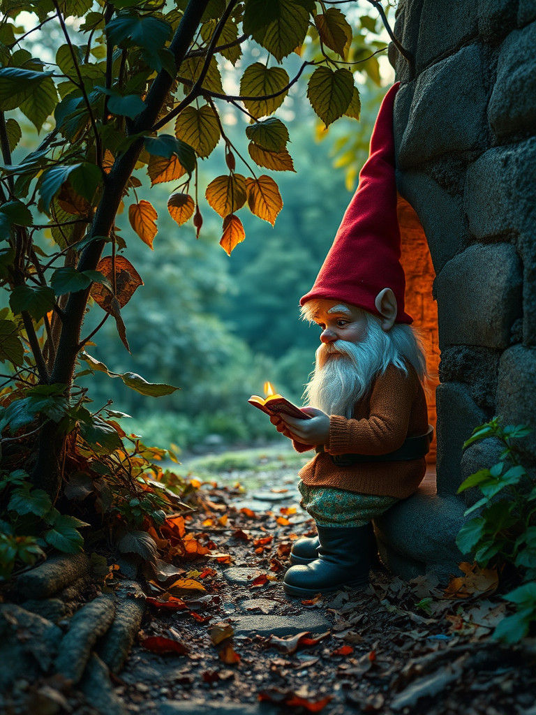 Gnome's Home Search: Phototriadic Semiautochrome Adventure