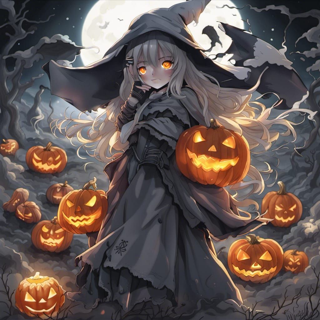 Hyperrealistic Sheet Ghosts with Jack-o-Lanterns