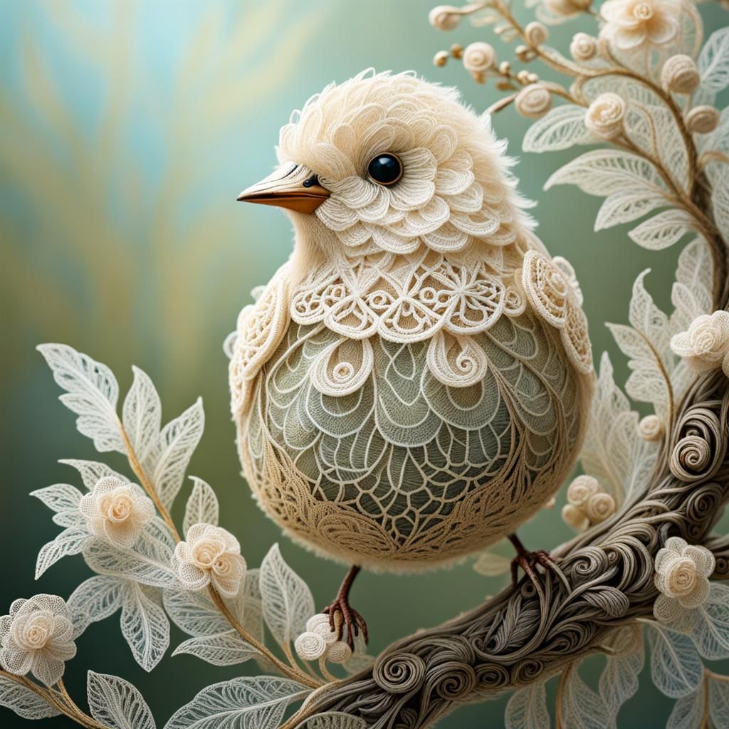 Lace bird