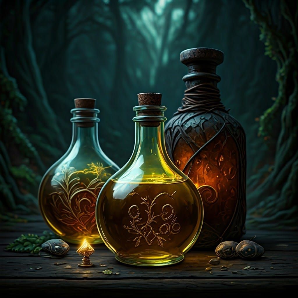 Enchanted Insect Realm of Chitin Oil