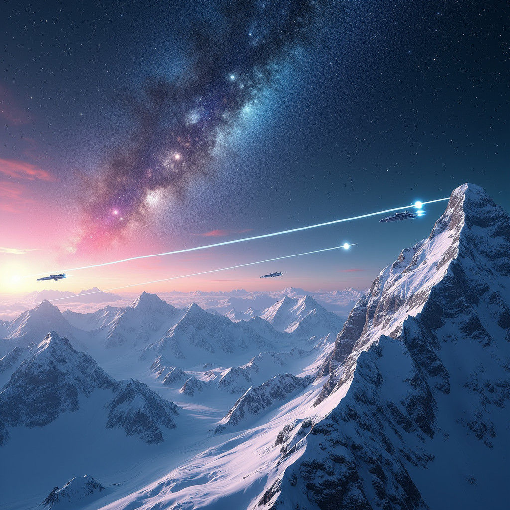 X-Ray Milky Way from Mount Everest Peak