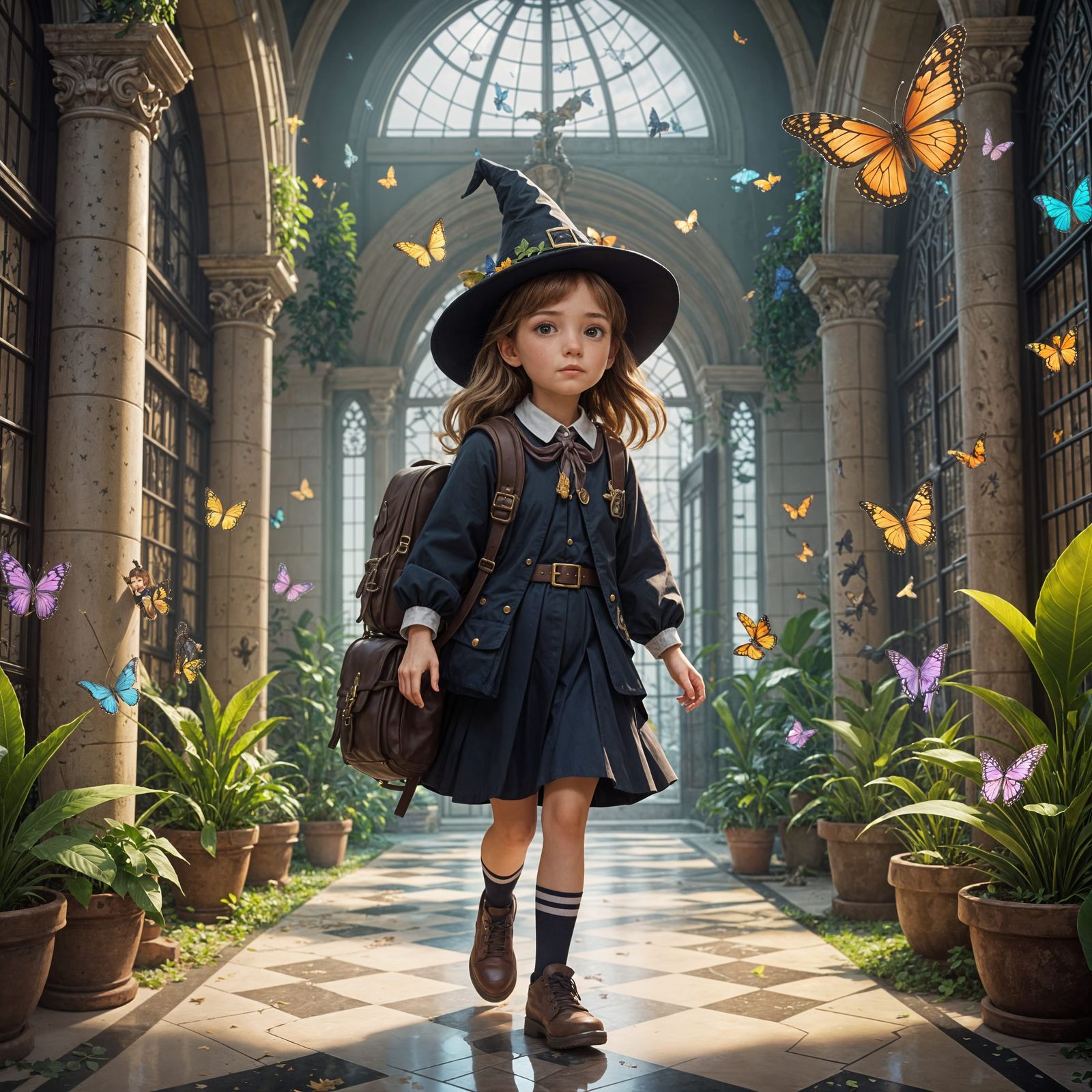 Little Witch Attends Magical School