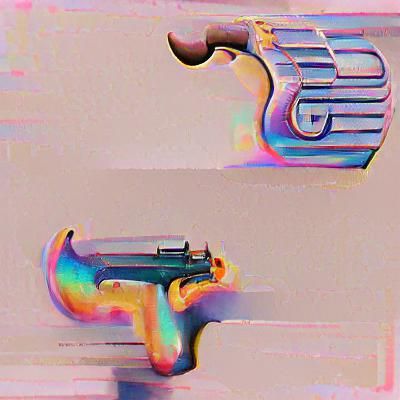 AI Generated Image of a Gun