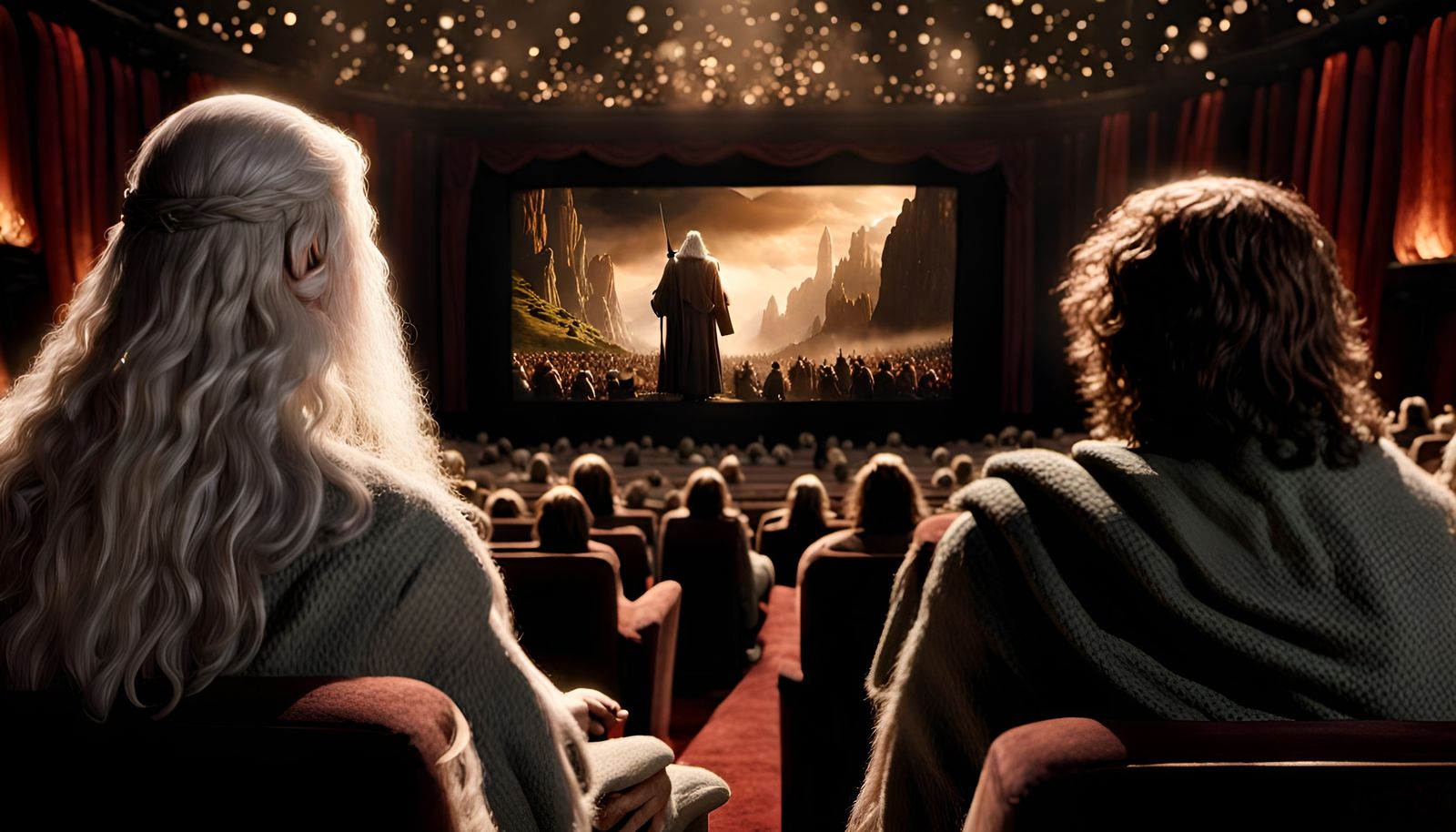 Fantasy Fellowship Watches Lord of the Rings Movie