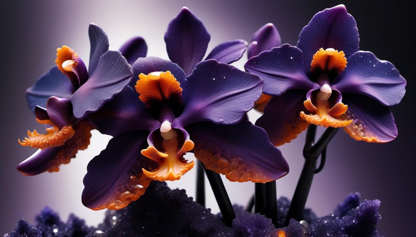 Crystalline orchids