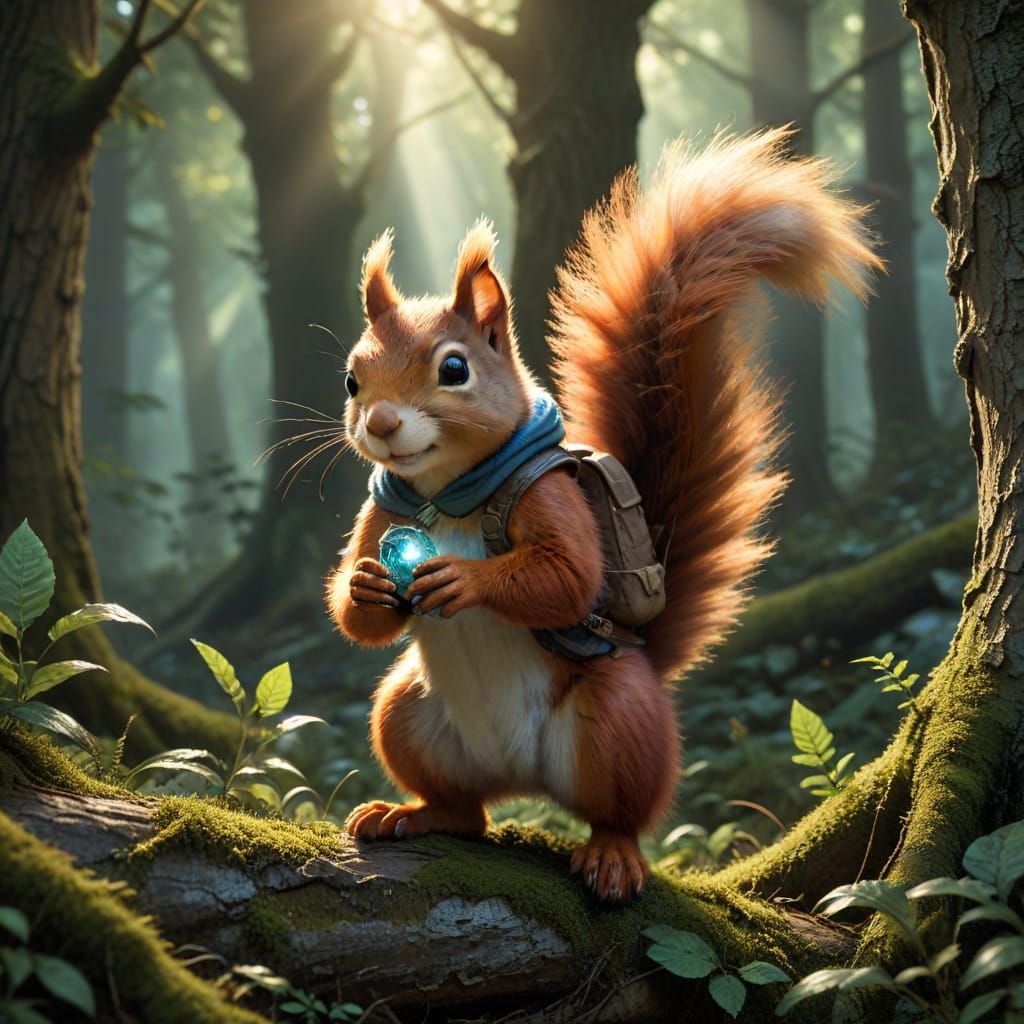 Whimsical Forest Trickster Sylvan Sprig Revealed in Cyberpun...