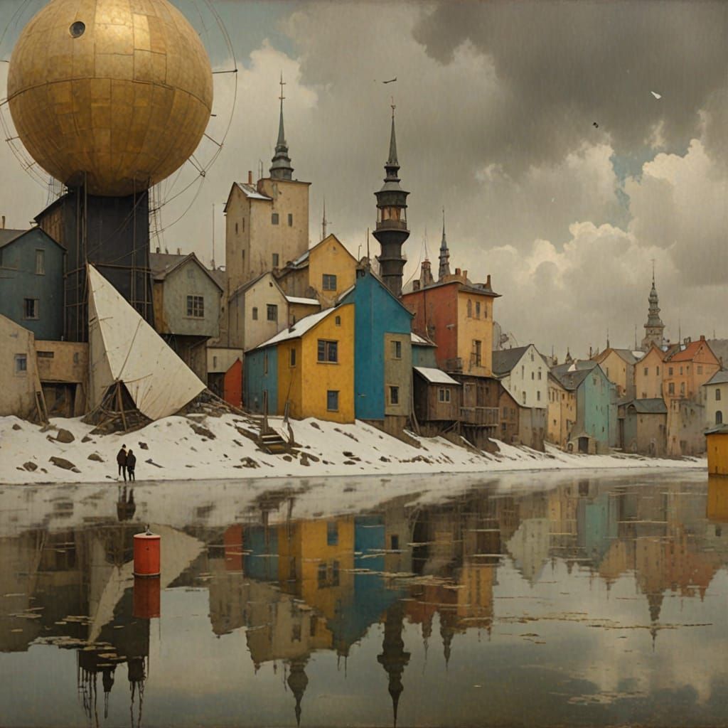 End of April, North of the Arctic Circle...