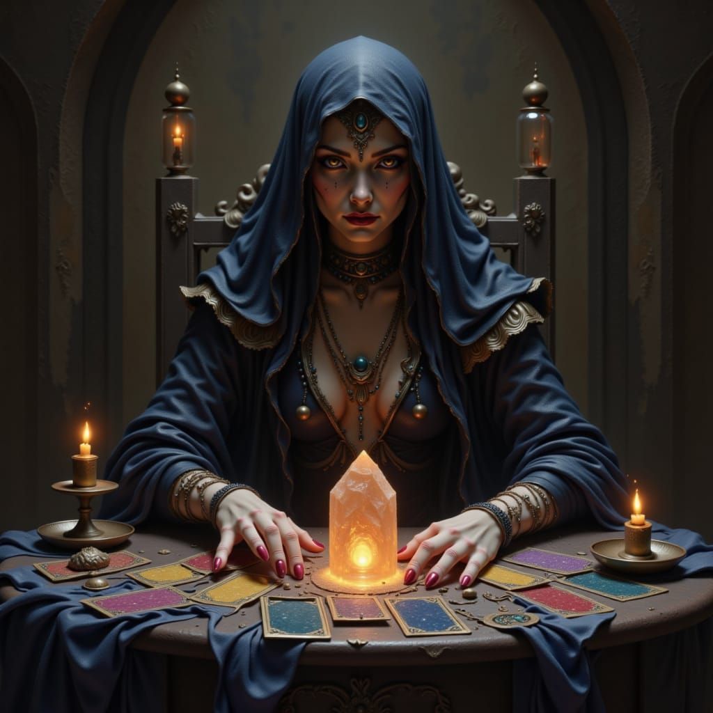 Reaper Deals Cards of Fate to a Soul