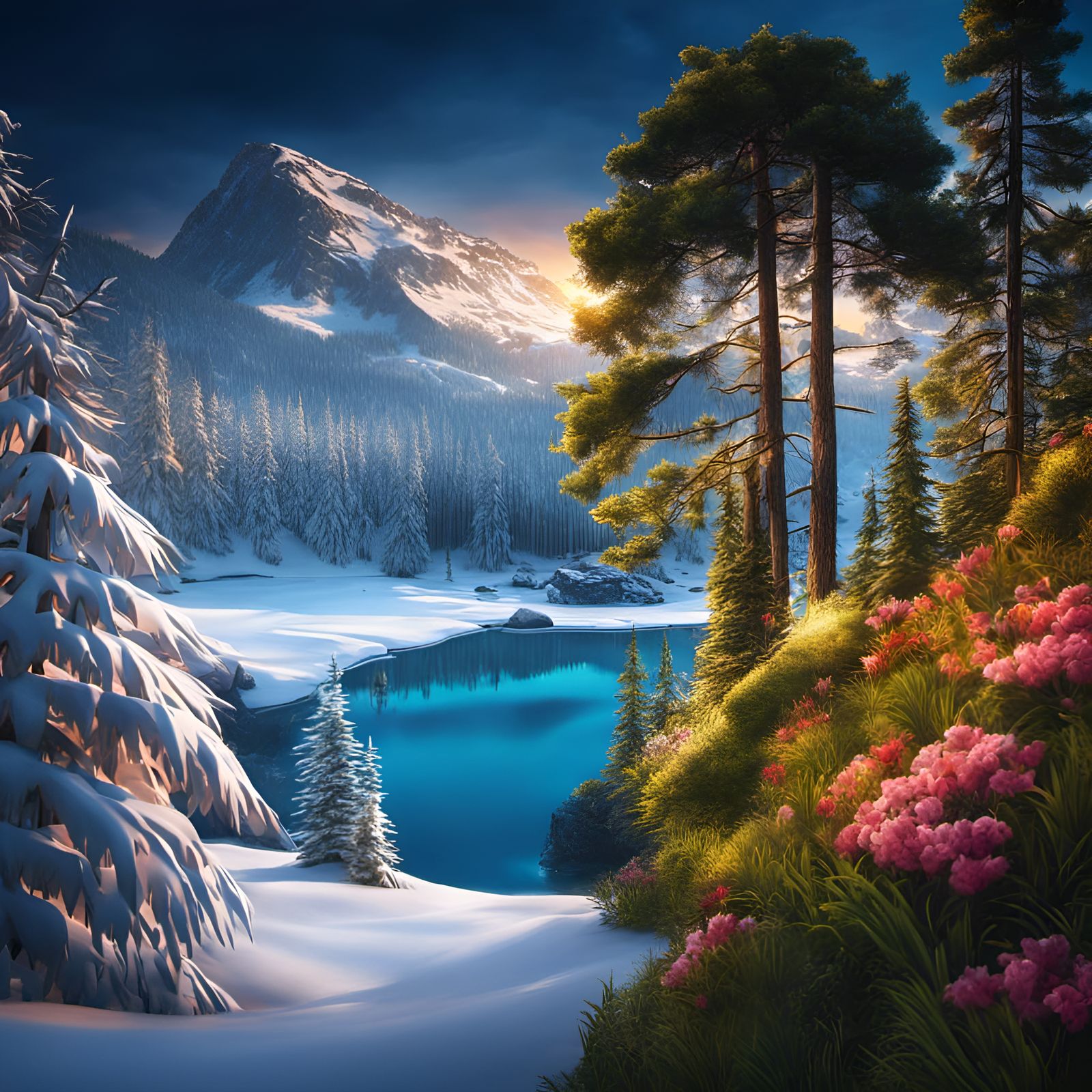 The Changing of the Seasons: Winter to Spring