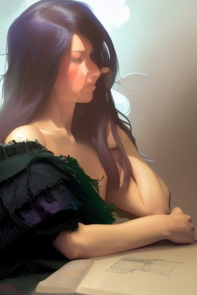 Hyperdetailed Portrait with Dynamic Lighting