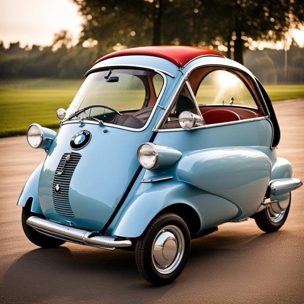 BMW Isetta Bubble Car: Professional Photography