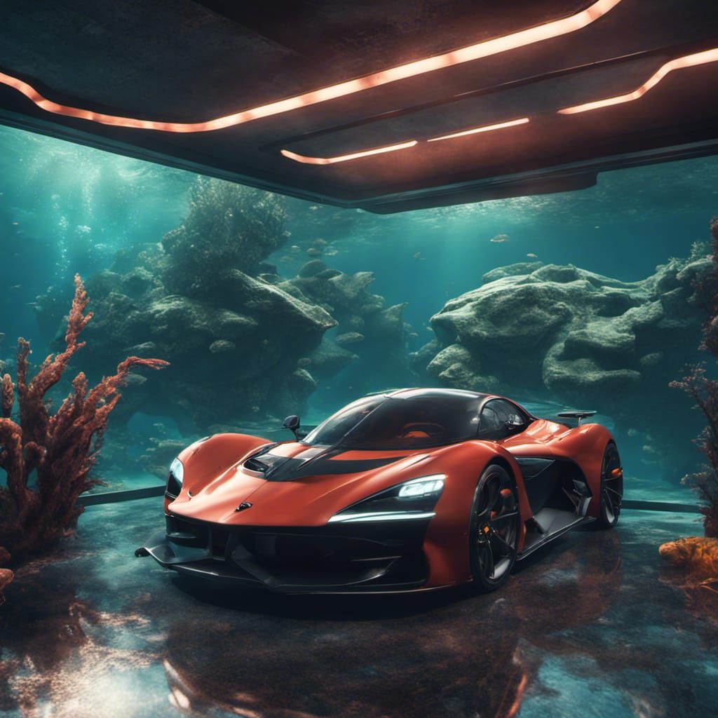 Exotic Underwater Garage