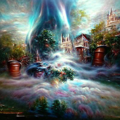 Surreal Magic Potion Evokes Cosmic Horror
