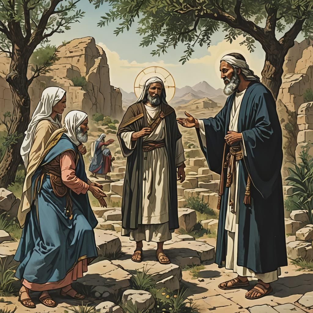 Then Job’s wife said to him, “Do you still retain your integ...