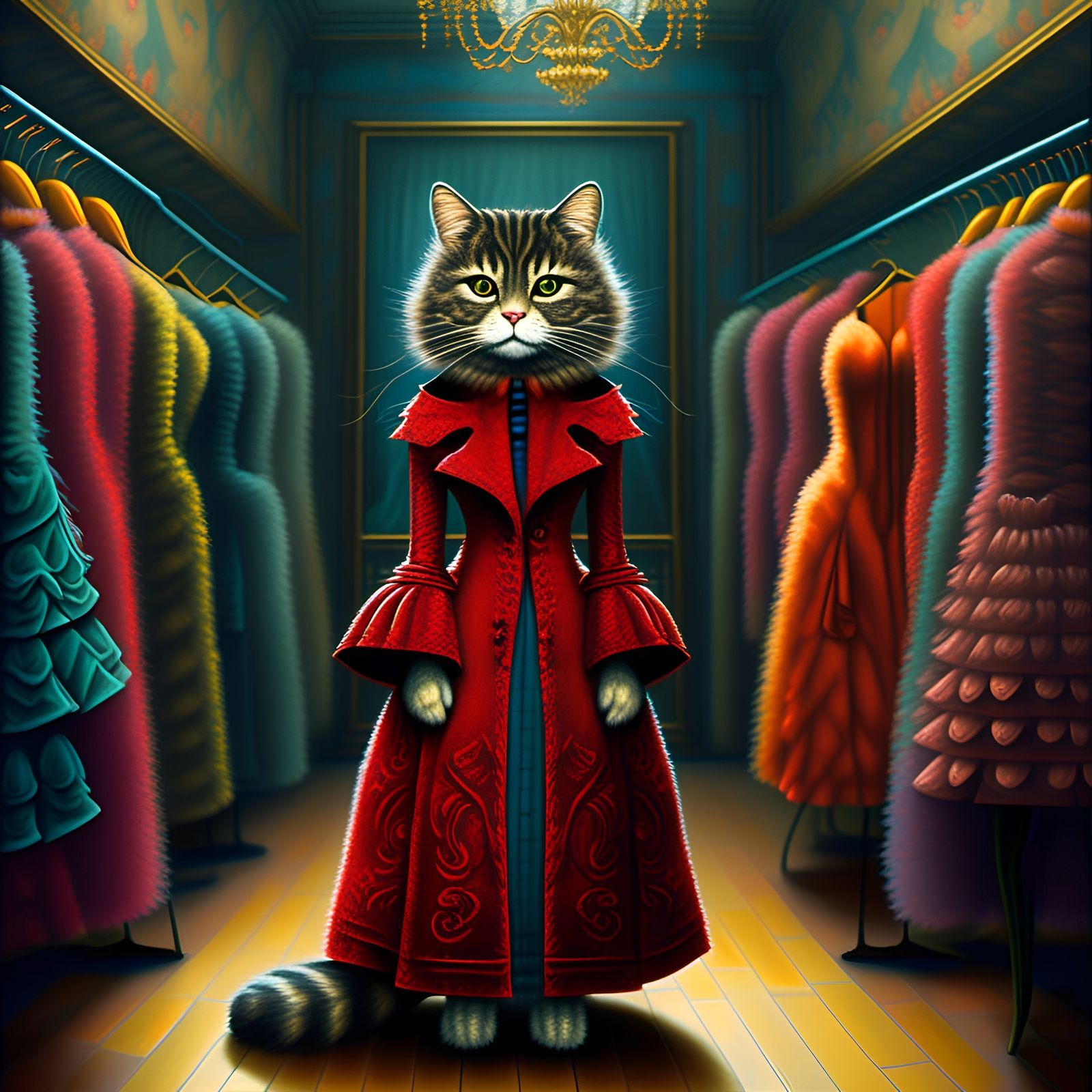 Miss Meowine wasn't quite satisfied with her shopping experience.