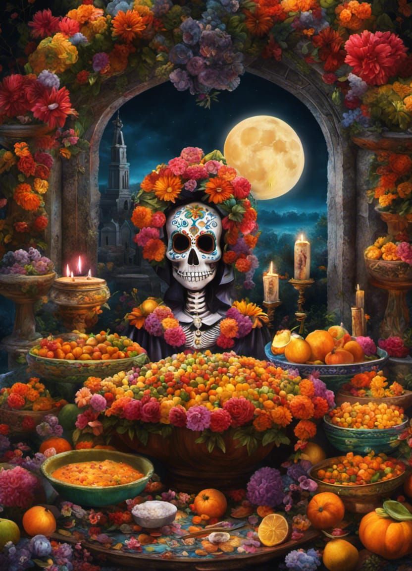 Día de los Muertos altar
