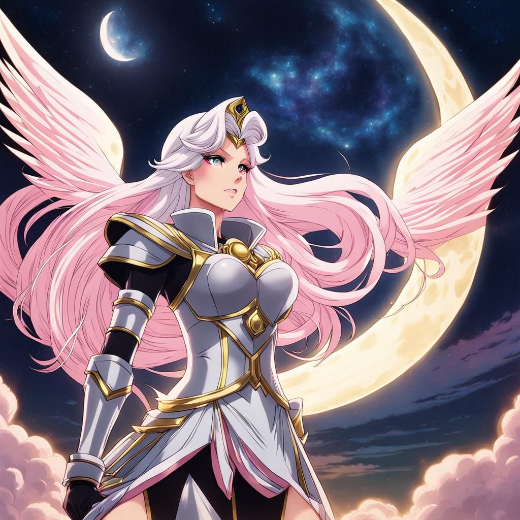 Sailor Themis: Senshi of Judgment in Anime Style