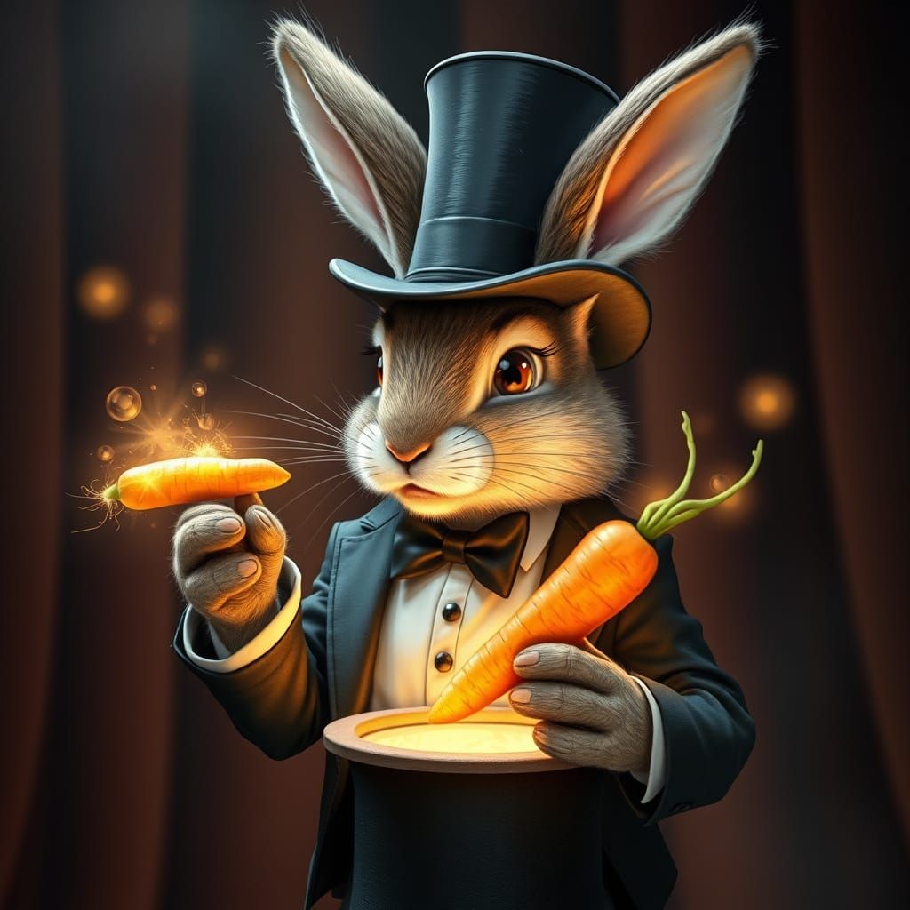 bunny magician
