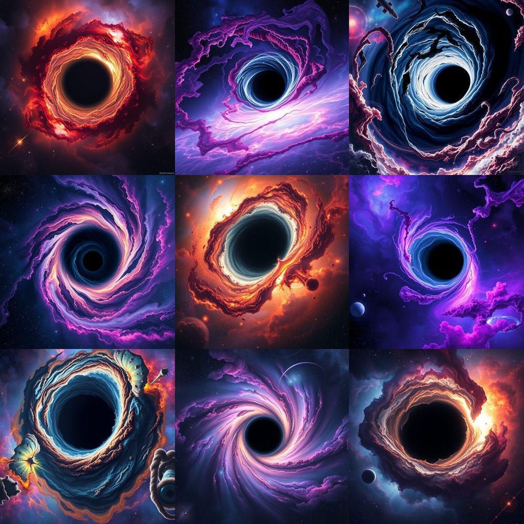 Cosmic Vortex in Nebula