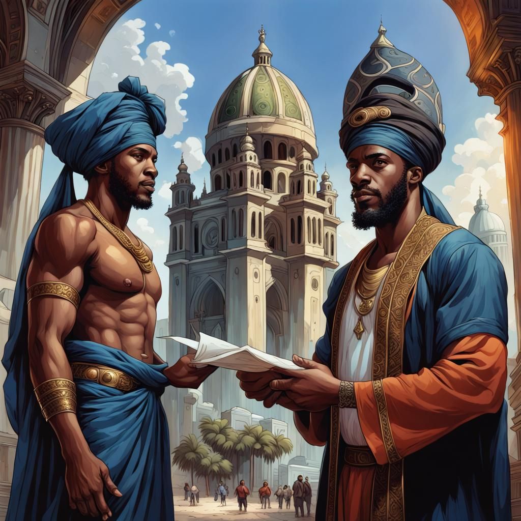 Moorish Cathedrals in Rio: Comic Book Style