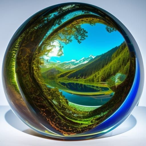 Detailed Glass Snake in 8k Resolution