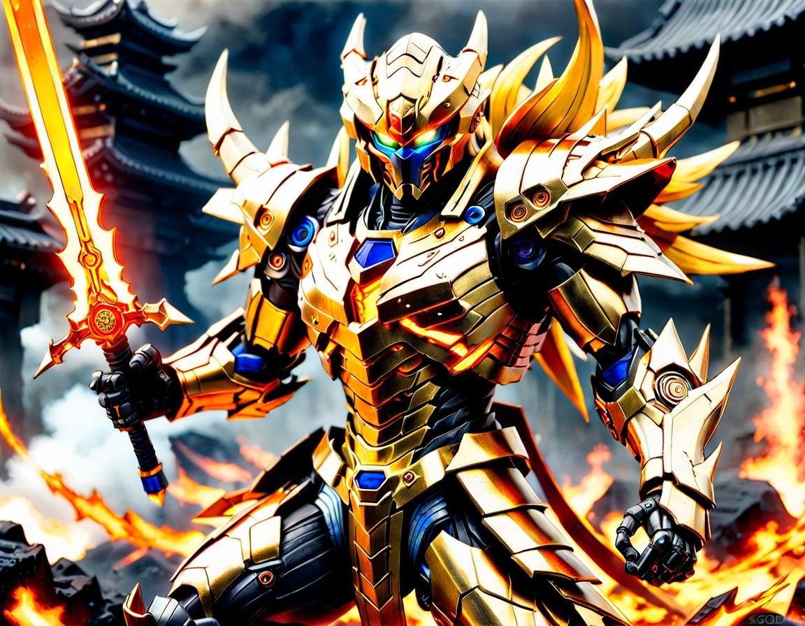 Cybernetic Lava Dragon Tiger Ninja Assassin