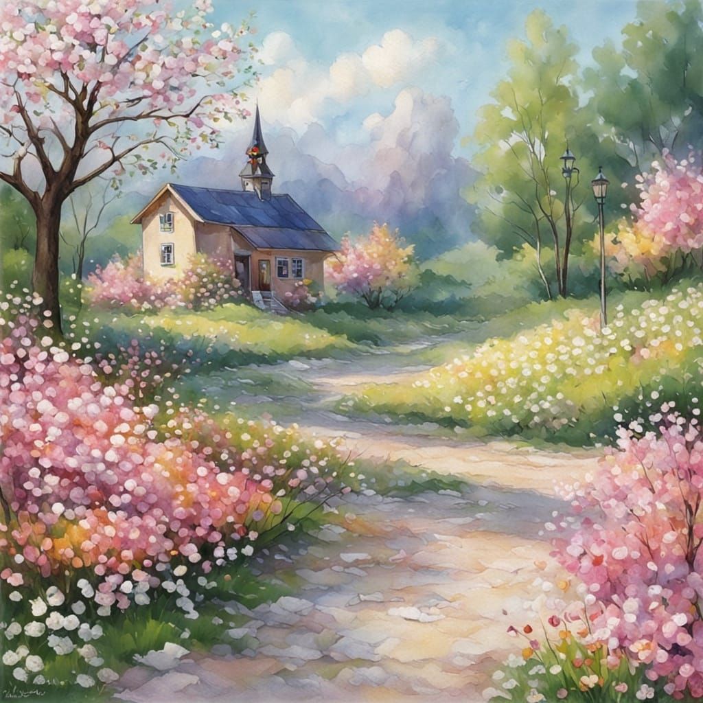 Wonderful Spring Floral Abundance