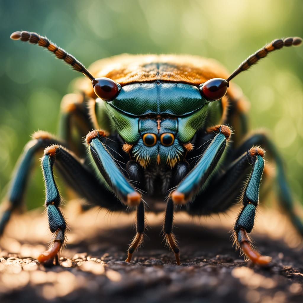 Detailed Bug Captured with Professional Photography Techniqu...