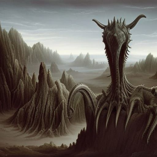 Death Rides: Apocalyptic Vision in Surrealist Style