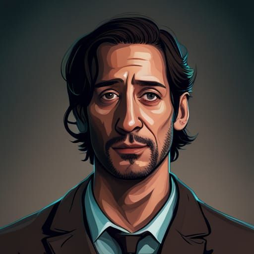 Journalist Adrien Brody Ver. 2