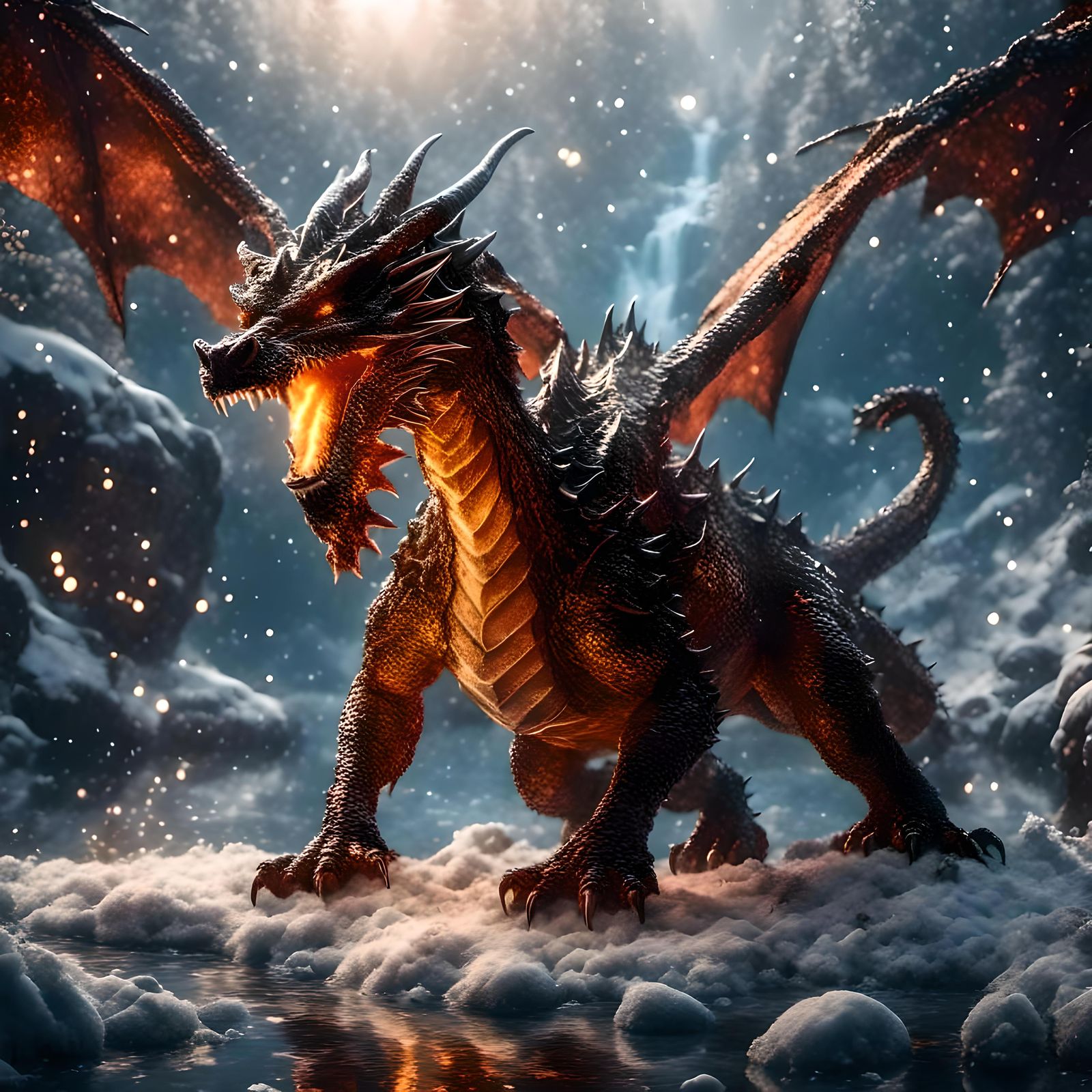 Epic Fire Dragon